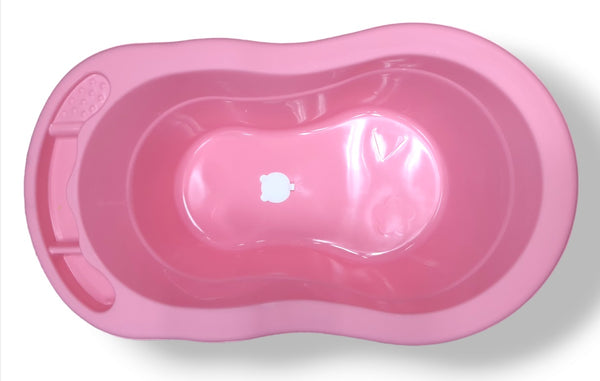 00265NNMX - PINK BABY BATH TUB WITH DRAIN PLUG (MADE TO ORDER)