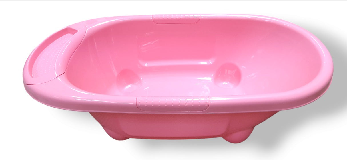 00273NNMX - PINK BABY BATH TUB WITH DRAIN PLUG (MADE TO ORDER)