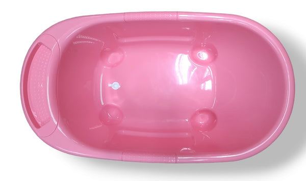 00273NNMX - PINK BABY BATH TUB WITH DRAIN PLUG (MADE TO ORDER)