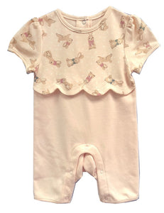 GIRL PINK BUNNY Collection (ROMPER) GIRL-10R1