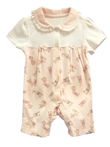 GIRL PINK BUNNY Collection (ROMPER) GIRL-10R2