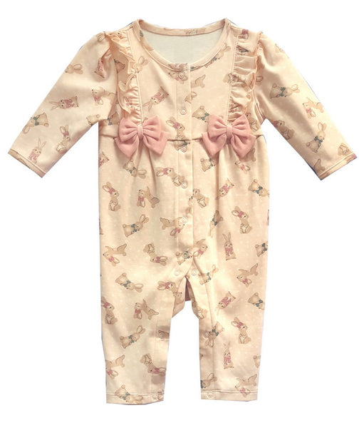 GIRL PINK BUNNY Collection (ROMPER) GIRL-10R3