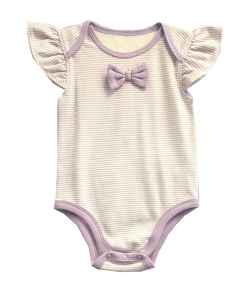 GIRL PURPLE FLOWER Collection (ROMPER) GIRL-9R4