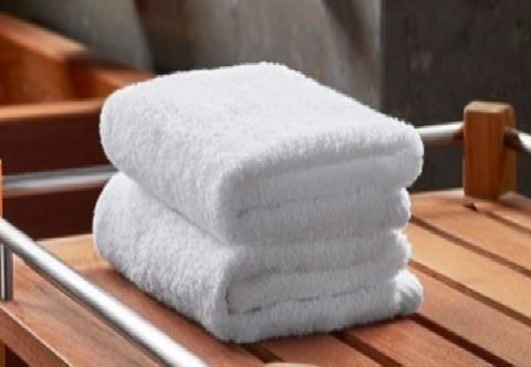 Towel Luxury Hand Towel 16x32" 5 lbs 189g. 507 gsm Ultra Soft 100% Cotton Towel Set (White), Spa Hotel Quality, Super Absorbent, Machine Washable