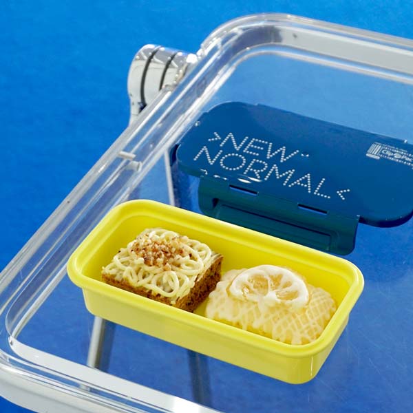436NM Lunch box 550 ml. (Design : New Normal) (Made to order)