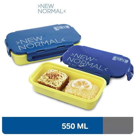 436NM Lunch box 550 ml. (Design : New Normal) (Made to order)