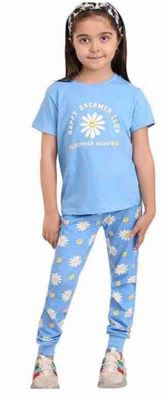 MUL-2404 Girl's Print  Pyjama set Toddler