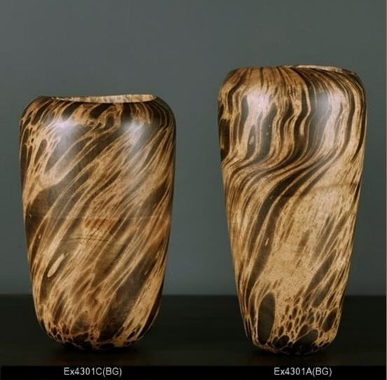 Ex4301C(BG) Mango Wooden Vase (Made to order)