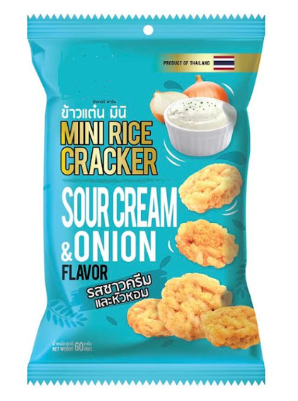 MINI RICE CRACKER 60G.