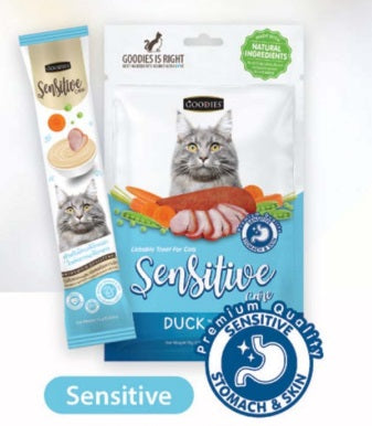 LICKABLE CAT TREAT-SENSITIVE (DUCK) 15 gram (Made to order)