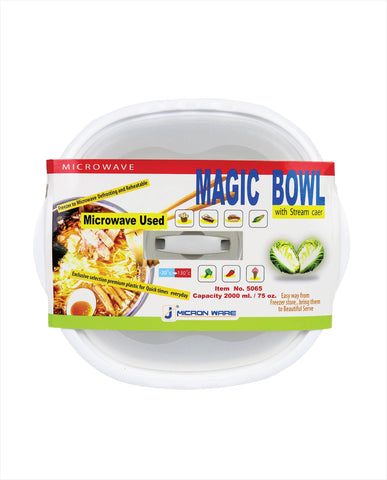 MSCshoping 5065 Microwave cooking bowl 2,000 ml.  (Made to order)