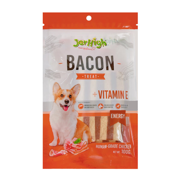 MSCshoping JH-001  Dog Snack (15 Months) - Chicken Bacon 100 g. (Made to order)